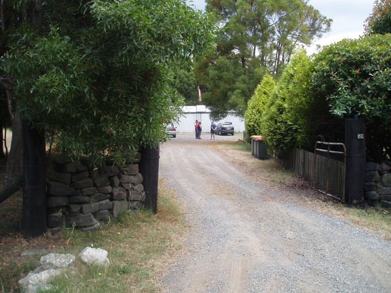 Spring Waters - Looking down the driveway