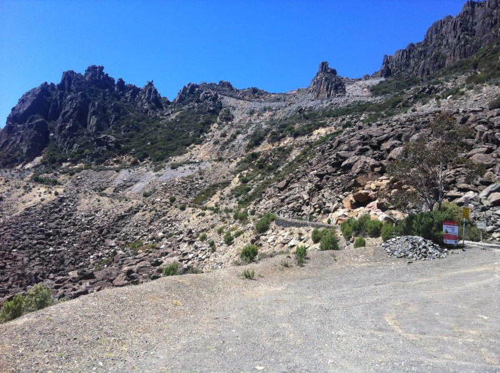 Jacob's Ladder was 6 hairpin turns up the side of the mountain. Almost took our breath away!