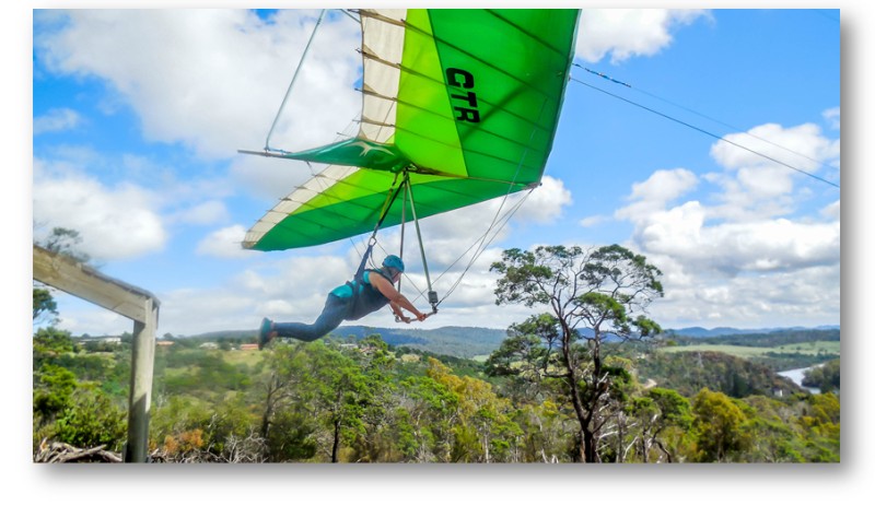 launeston's cable hang gliding