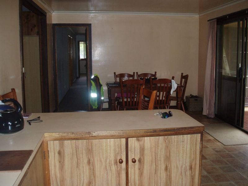 before dining area